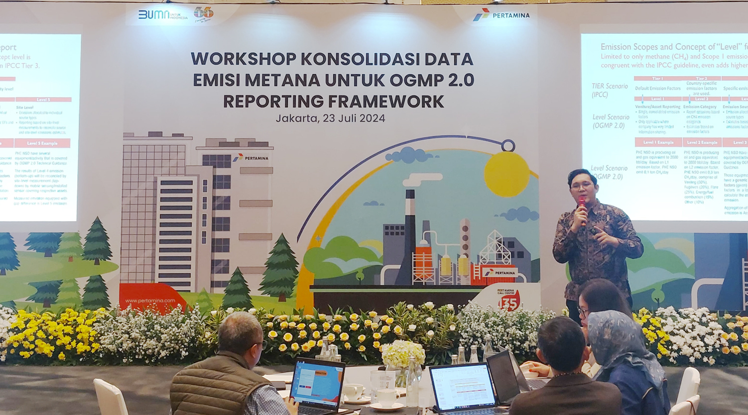 You are currently viewing Workshop Konsolidasi Data Emisi Metana Untuk OGMP 2.0